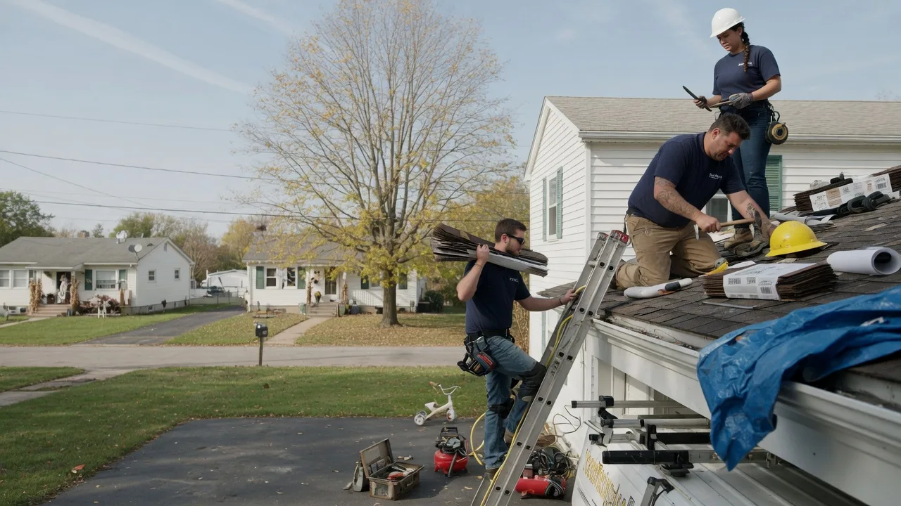 Local Roofing Contractors in Hillsdale, IL near me